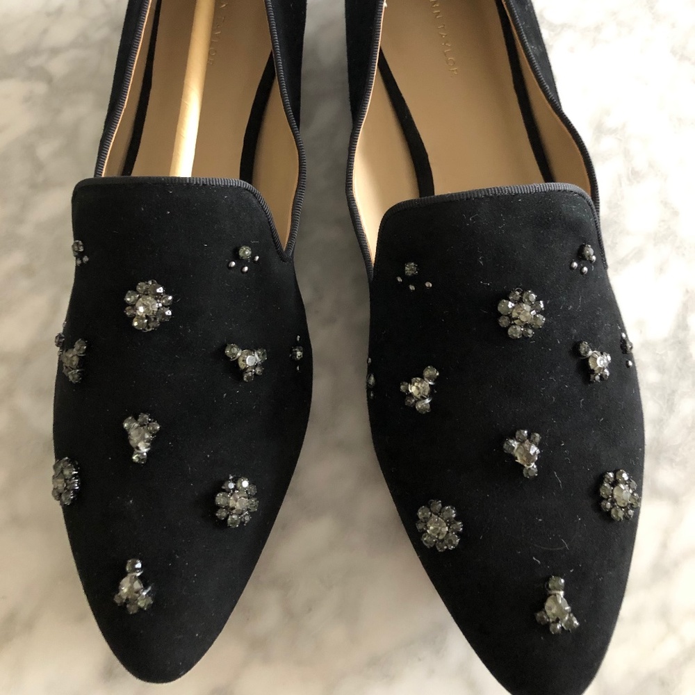 New Ann Taylor Selita jewelled loafer